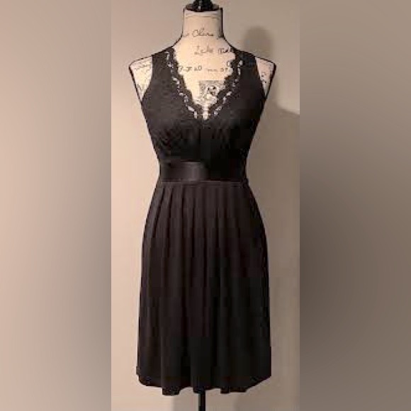 NWT Banana Republic Silk and Lace Cocktail Evening Dress - Picture 7 of 7